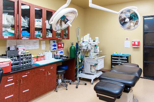 Temecula Plastic Surgery Center exam room